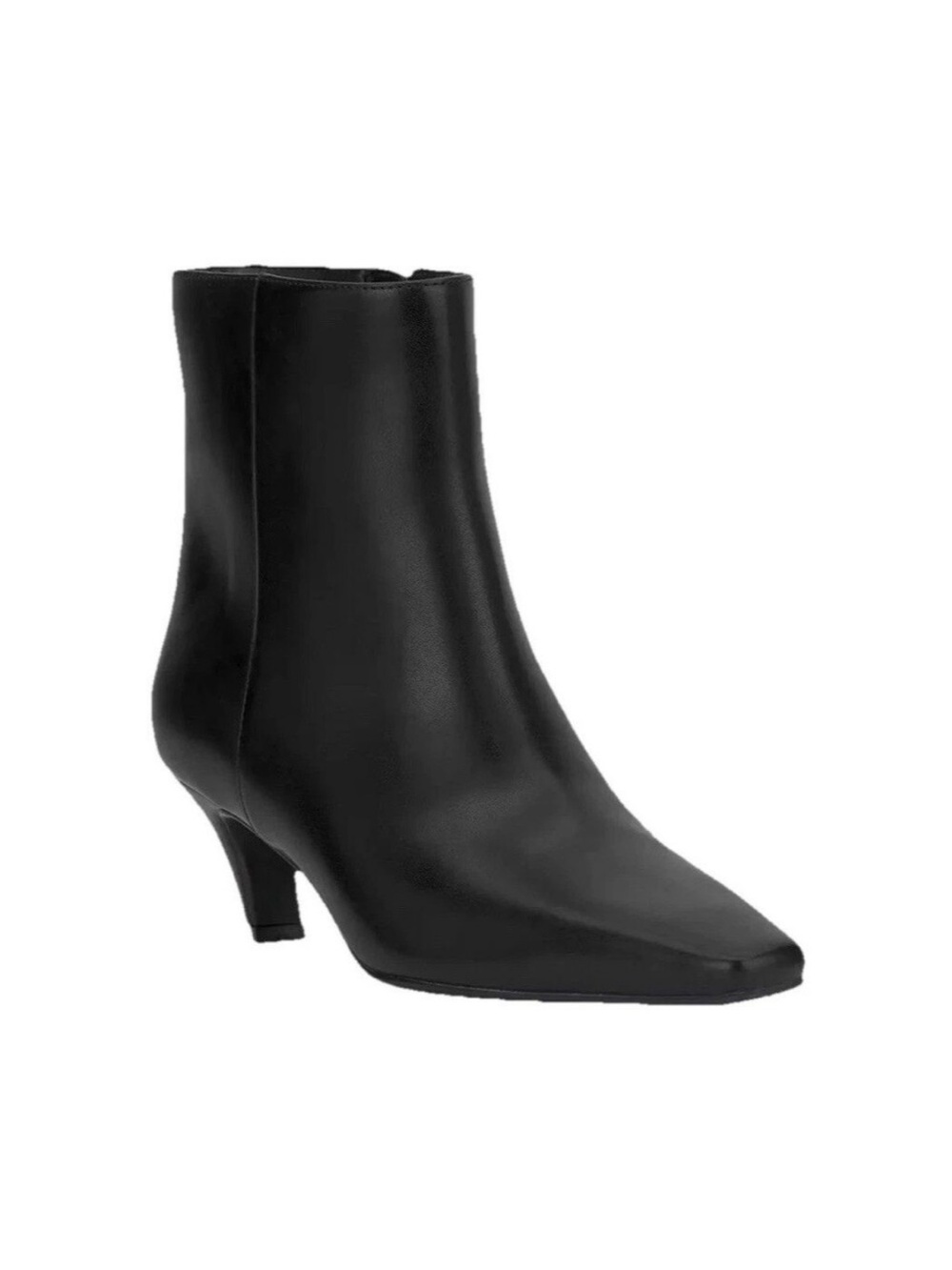 INC International Concepts Black Pointed Toe Ankle Bootie